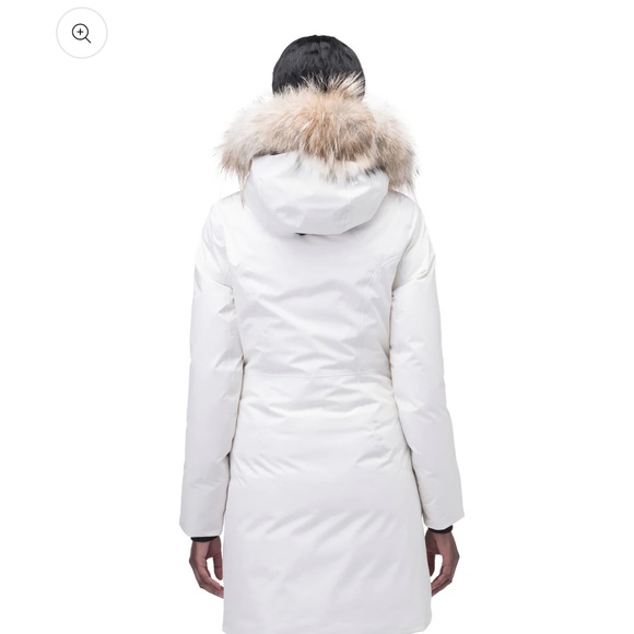 Nobis Scout Ladies Parka - White, Size Large - Picture 2 of 4